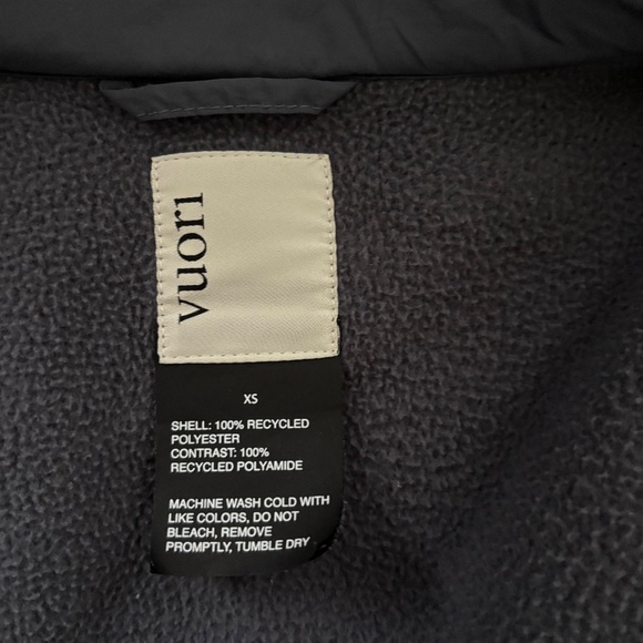 Vuori Highlands Sherpa excellent condition!  XS Azure Blue - Picture 4 of 14